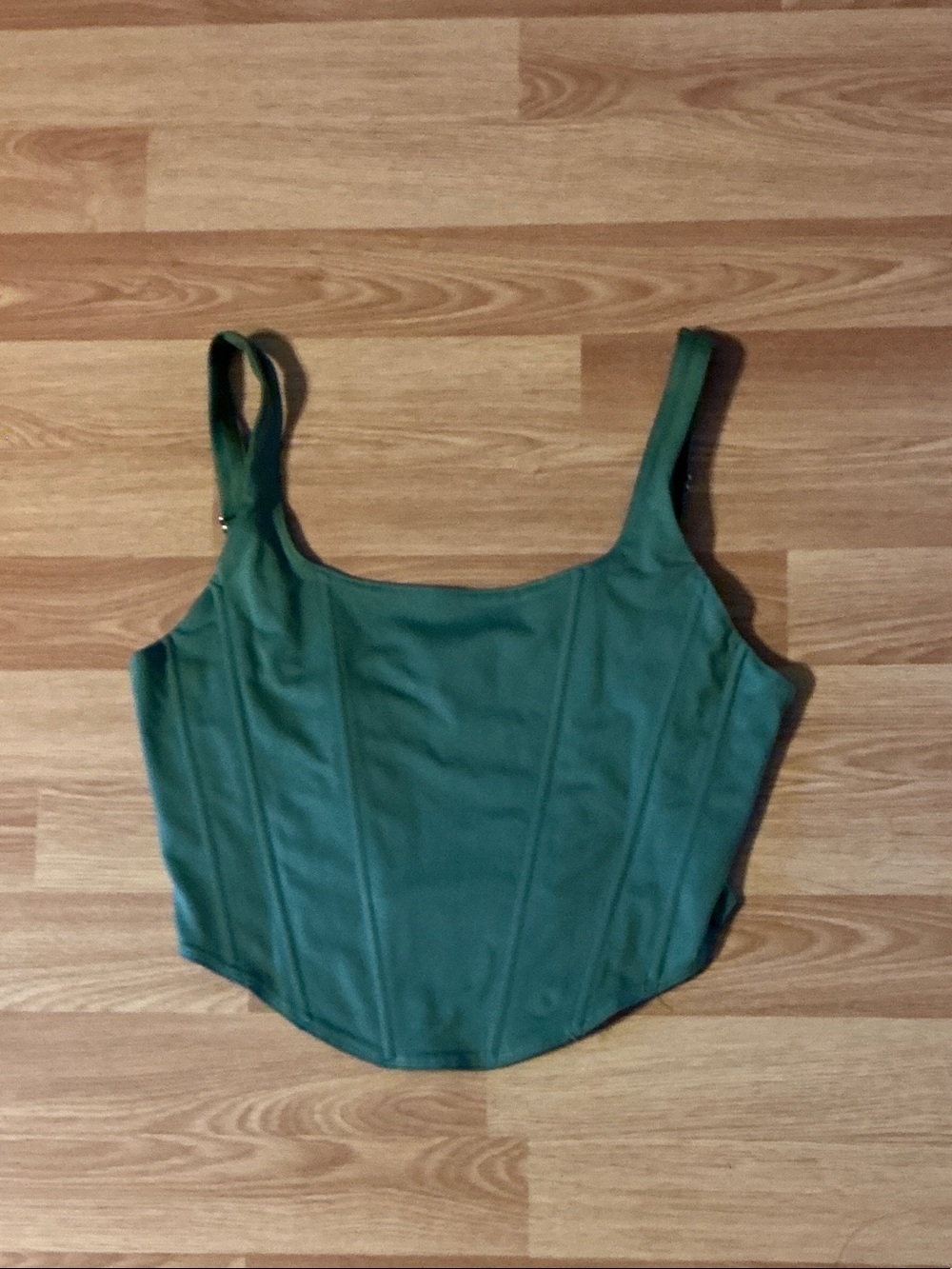 ReoRia Emerald Green Corset Cami Top
